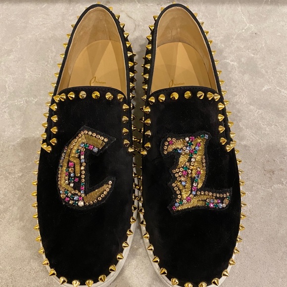 Christian Louboutin Shoes - 100% Auth Christian Louboutin Boat Pik Sneaker
